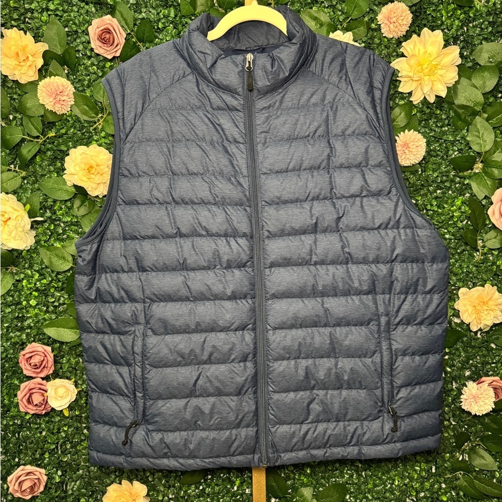Men's Classic Navy Blue Puffer Vest
